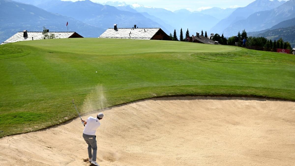 Crans-sur-Sierre: One of the shorter venues on Tour